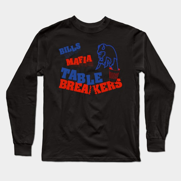 Mafia Table Breakers Long Sleeve T-Shirt by linenativ